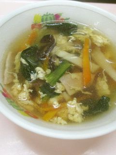 春雨中華スープ ★宇都宮学校給食-レシピのメイン写真