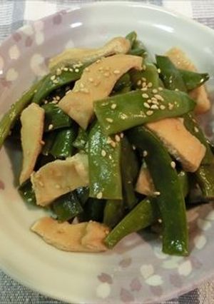 北の大豆　きぬ練りおあげ のさっと煮-レシピのメイン写真