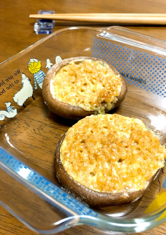 椎茸のマヨ焼き☆胡麻たっぷりで！-レシピのメイン写真