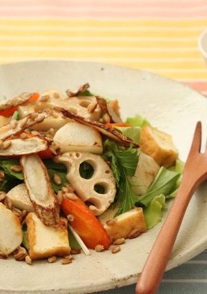 【腸活】大麦入り根菜のサラダ-レシピのメイン写真