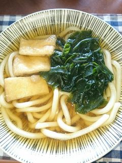 きつねうどん!にちょっとひと手間で美味!-レシピのメイン写真