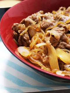 麺つゆだけ☆簡単牛丼-レシピのメイン写真