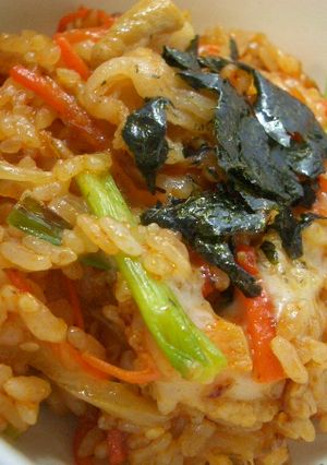 韓国風♪豚チーズピリ辛丼-レシピのメイン写真