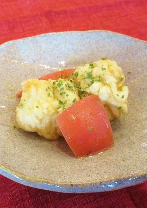 ハモとトマトのイタリアンドレッシング和え-レシピのメイン写真
