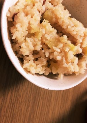 サツマイモめんつゆご飯-レシピのメイン写真