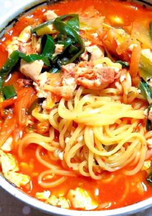 スンドゥブらーめん-レシピのメイン写真