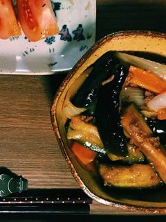焼肉のタレで簡単麻婆茄子-レシピのメイン写真