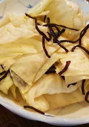 塩昆布きゃべつ-レシピのメイン写真