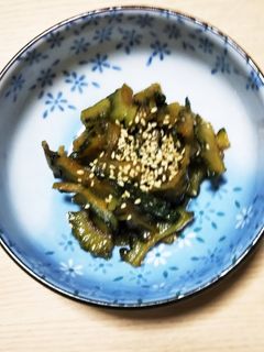 ゴーヤのきんぴら-レシピのメイン写真