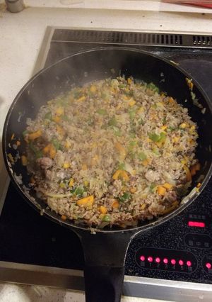 唐船峡を使った時短ひき肉丼-レシピのメイン写真