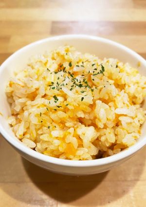 まるごと1本！皮ごとすりおろし人参ご飯-レシピのメイン写真