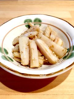 レンコンの塩きんぴら-レシピのメイン写真
