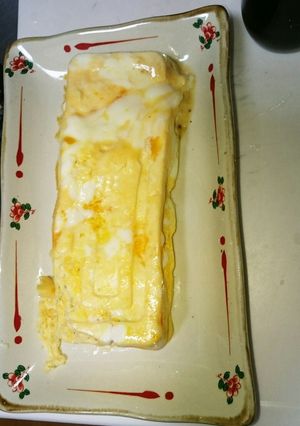 レンジで手早く卵焼き-レシピのメイン写真