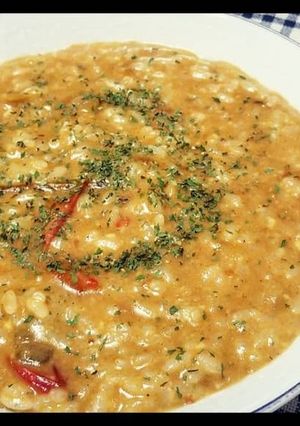 【ラタトゥイユのカレーリゾット】-レシピのメイン写真