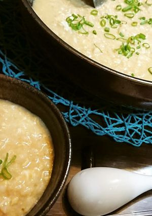 優しい味にホッコリ【玉子雑炊・味噌風味】-レシピのメイン写真