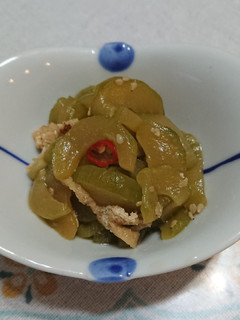 冷凍胡瓜の炒め物-レシピのメイン写真