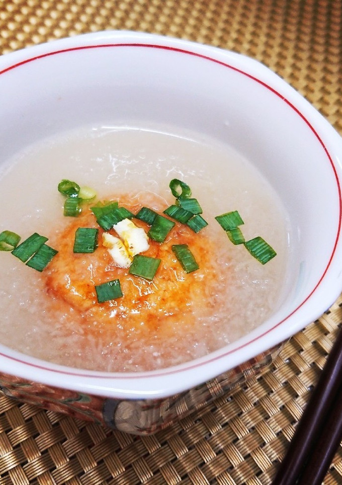 白だしで♪魚河岸揚げのとろりんみぞれ煮-レシピのメイン写真