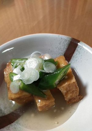 厚揚げの揚げ出し風〜白だしあん〜-レシピのメイン写真