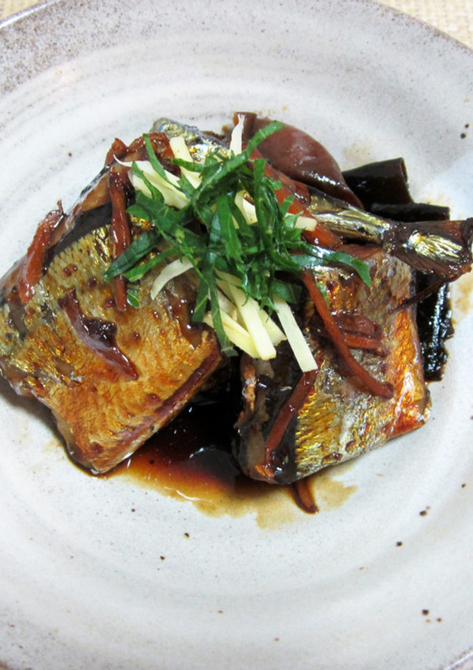 秋刀魚の梅煮-レシピのメイン写真