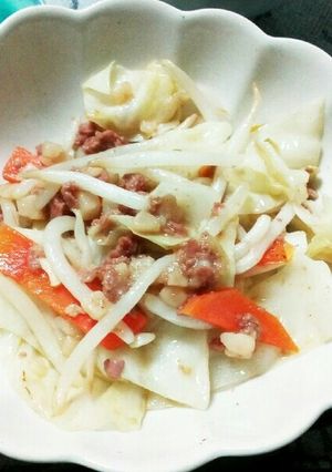 コンビーフハッシュの野菜炒め-レシピのメイン写真