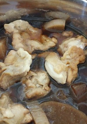 保温調理器を使って鶏大根の煮付-レシピのメイン写真