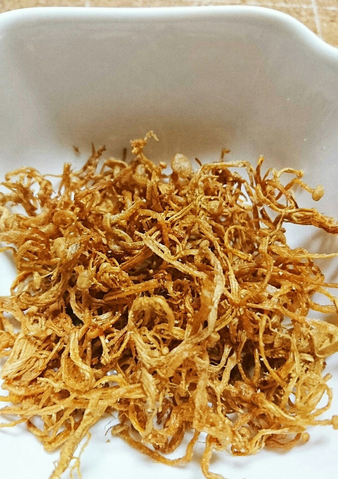 イカっぽい？えのき茸の素揚げ(海老味♪)-レシピのメイン写真