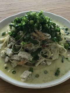ぶりと青のりのクリームパスタ-レシピのメイン写真