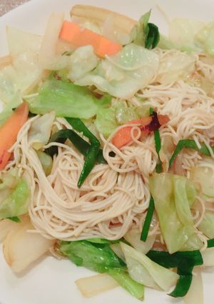 ダイエットに★豆腐そうめんの焼きビーフン-レシピのメイン写真