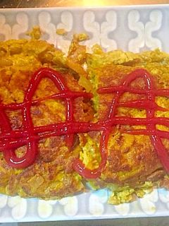 オムレツ風 カレー風味の卵焼き-レシピのメイン写真
