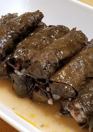 葡萄の葉で包む♪ブルガリアのサルミ-レシピのメイン写真