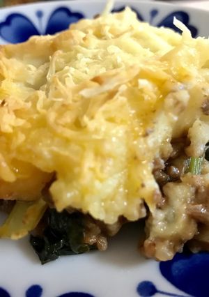 マッシュポテトのカレー風味グラタン-レシピのメイン写真