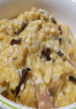 イロガワリとハムのスクランブルエッグ^^-レシピのメイン写真