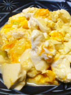 *白だしで炒り豆腐*-レシピのメイン写真