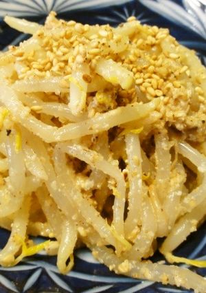 ＊もやしの甘くないごま和え＊-レシピのメイン写真