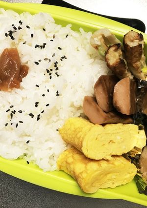 旦那弁当169♥ナスの香味ソース弁当！-レシピのメイン写真