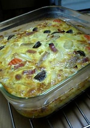 残り野菜でボリュームキッシュ-レシピのメイン写真
