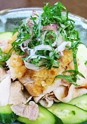 簡単大根おろしポン酢で薬味しゃぶしゃぶ-レシピのメイン写真