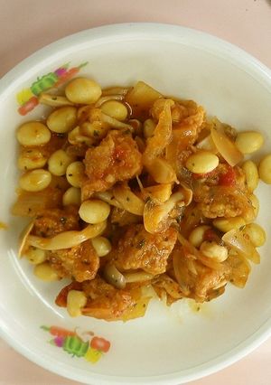 鶏肉のカチャトーラ　★宇都宮学校給食-レシピのメイン写真