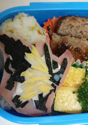 キャラ弁 ポケモン 日食ネクロズマ-レシピのメイン写真