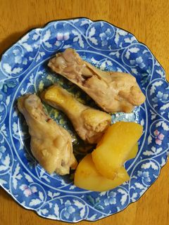 とり手羽とじゃがいもの煮物-レシピのメイン写真