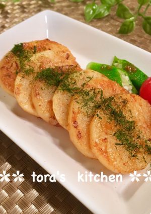 ホクホク☘️長芋の味噌バター炒め-レシピのメイン写真