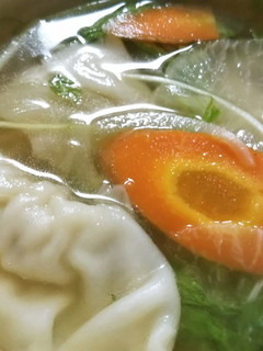 めんつゆで餃子スープ-レシピのメイン写真