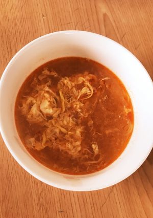 簡単辛い中華スープ-レシピのメイン写真