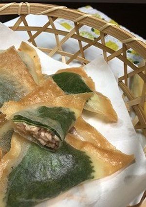サラダサーモンのパリパリ春巻き-レシピのメイン写真