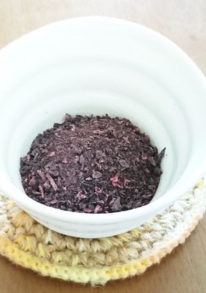 簡単！オーブンで乾燥！自家製ゆかり-レシピのメイン写真