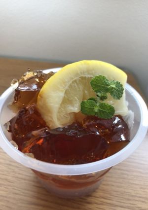 簡単混ぜるだけ紅茶ゼリーカロリー0-レシピのメイン写真