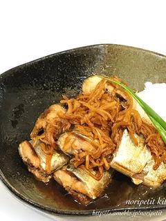 麺つゆde簡単おいしい♡さんまの生姜煮-レシピのメイン写真