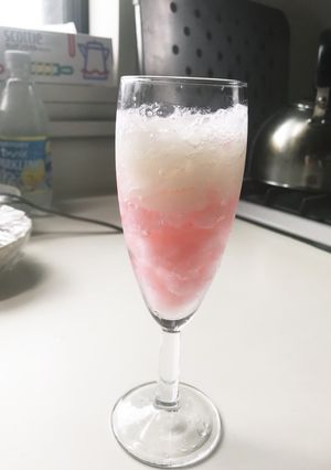 簡単!カルピスの2色ゼリー-レシピのメイン写真