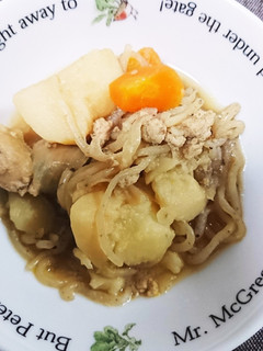 鶏ひき肉の肉じゃが-レシピのメイン写真