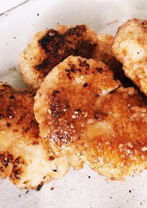 余った冷たいご飯でみたらしタレの五平餅-レシピのメイン写真